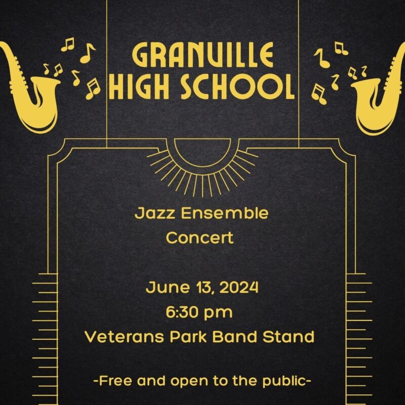 Jazz Ensemble Concert @ Veterans Park Band Stand